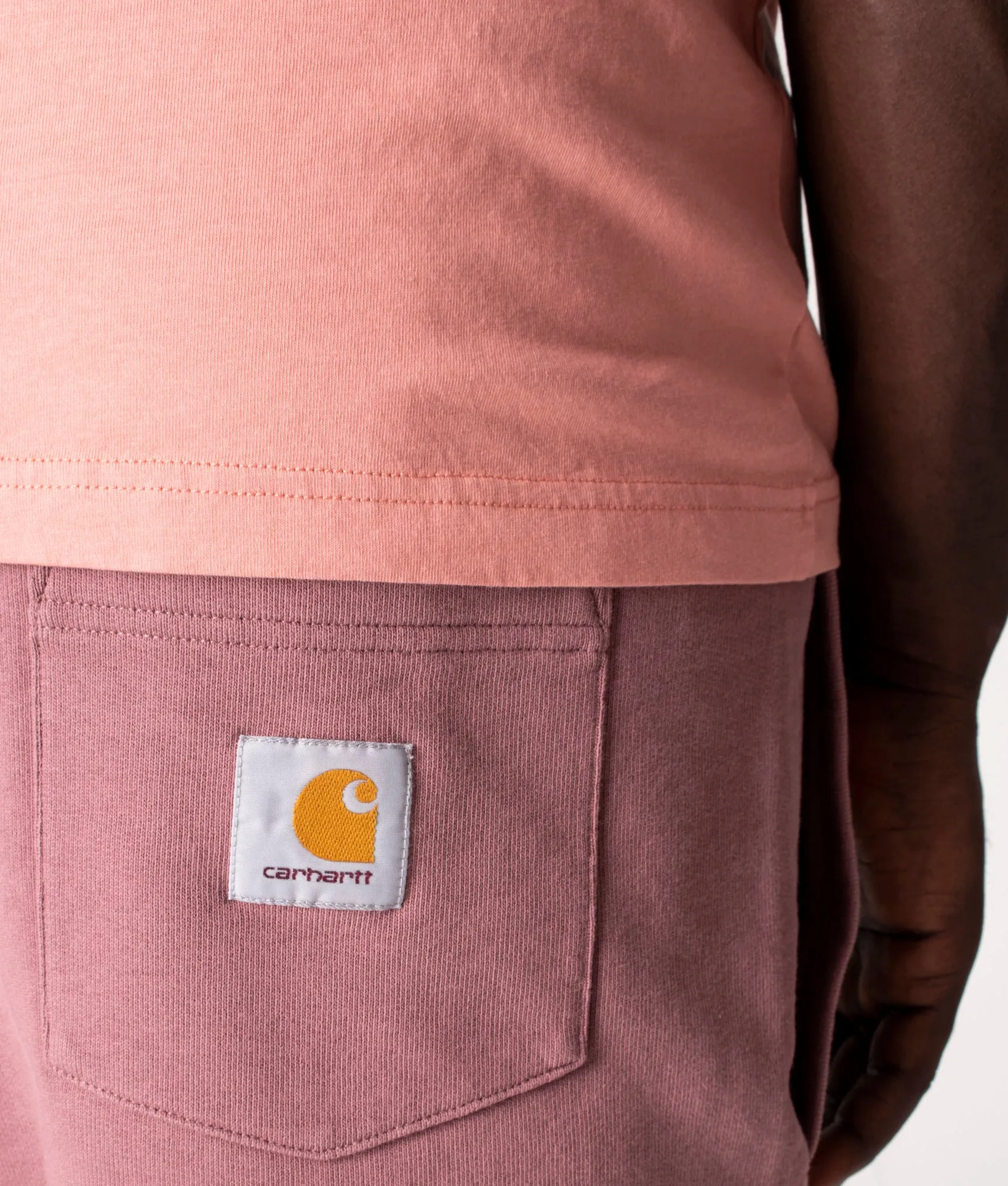Regular Fit Pocket Logo Sweat Shorts