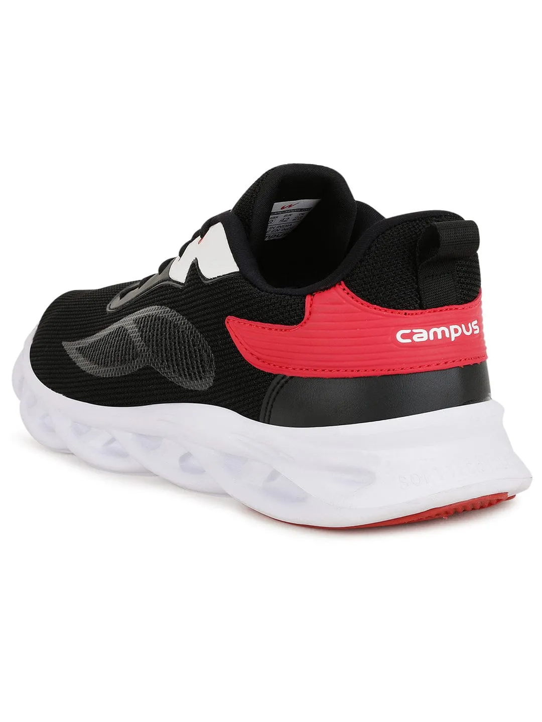 RHODIUM Black Men's Running Shoes
