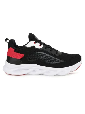 RHODIUM Black Men's Running Shoes