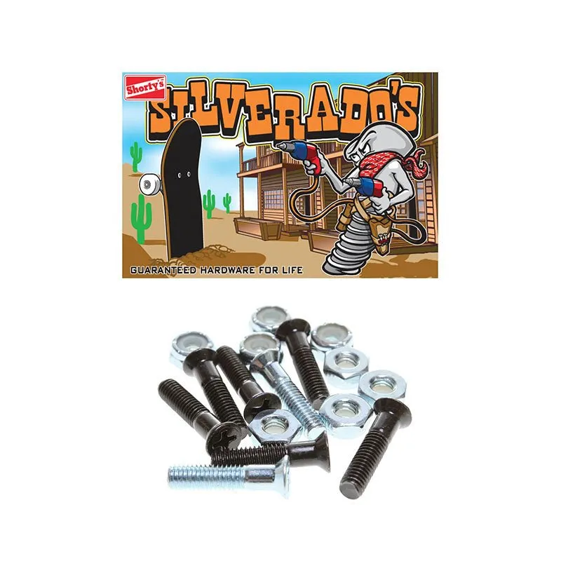 Shorty's 1-1/4" Silverados Phillips Skateboard Hardware