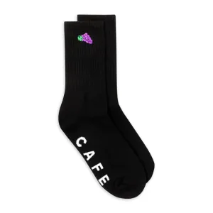 Skate Cafe Vino Sock - Grape