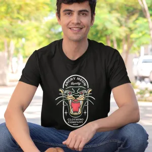 Skate T-shirt Angry Meow