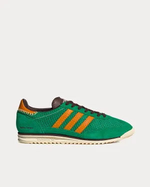 SL72 Knit Green Low Top Sneakers