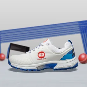 SS Camo 9000 Cricket Shoes - Blue / White