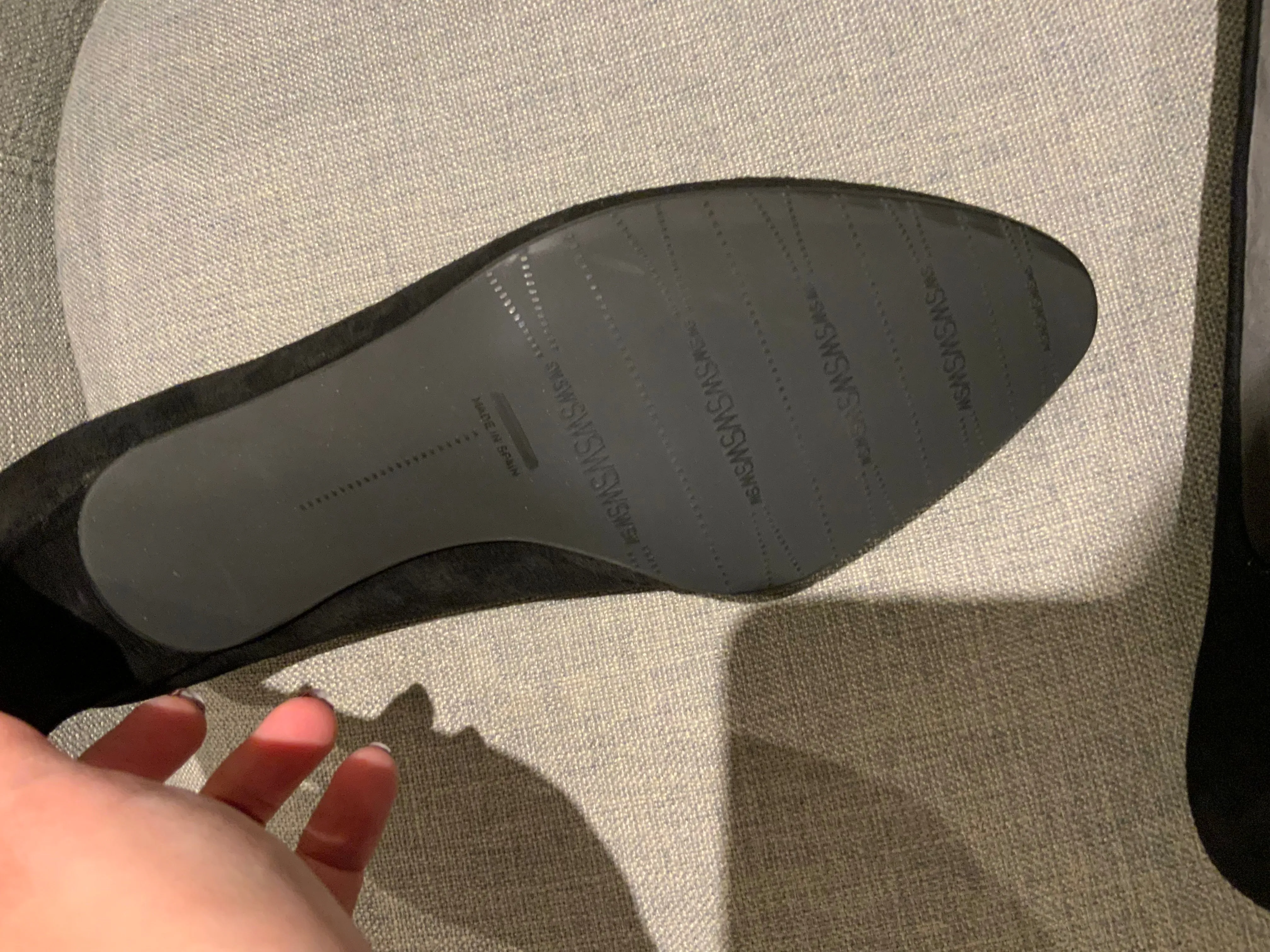 STUART WEITZMAN Russell & Bromley court suede pumps Size 37.5 UK 4.5 US 7.5 ladies