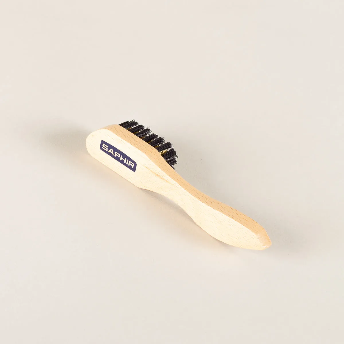 Suede combination brush