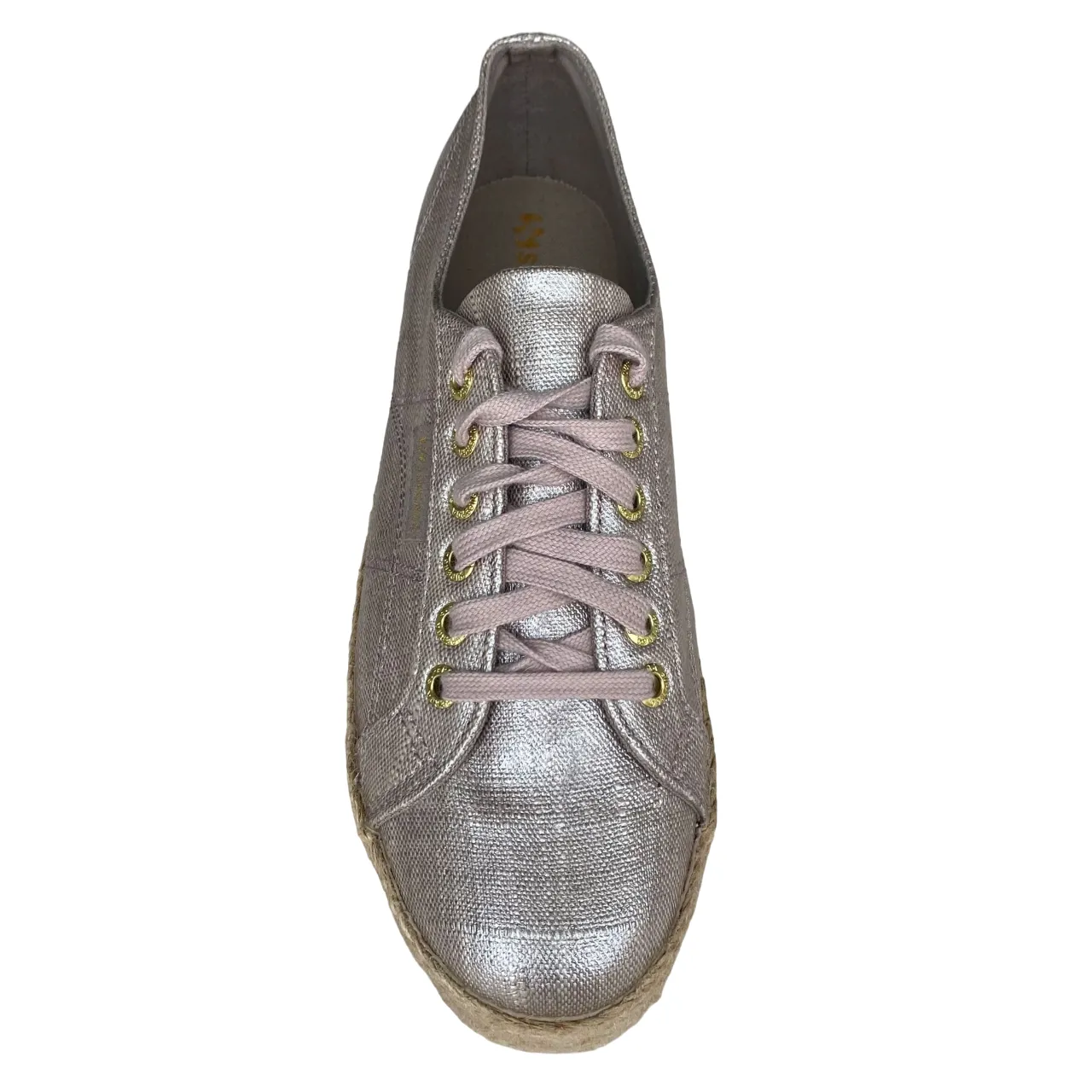 Superga scarpa sneakers da donna con zeppa 2790 Lino ROPE S00BND0 238 beige