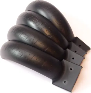 Swenor Mudflaps Skate Set 4 pcs Black | Buy Swenor Mudflaps Skate Set 4 pcs Black here | Outnorth
