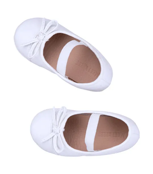 Tai Mary Janes for Toddlers and Kids - White