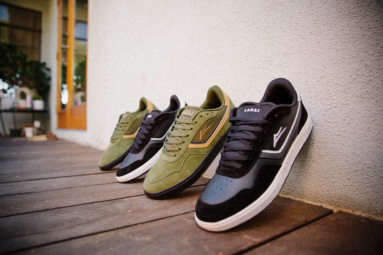 Terrace - Black Suede