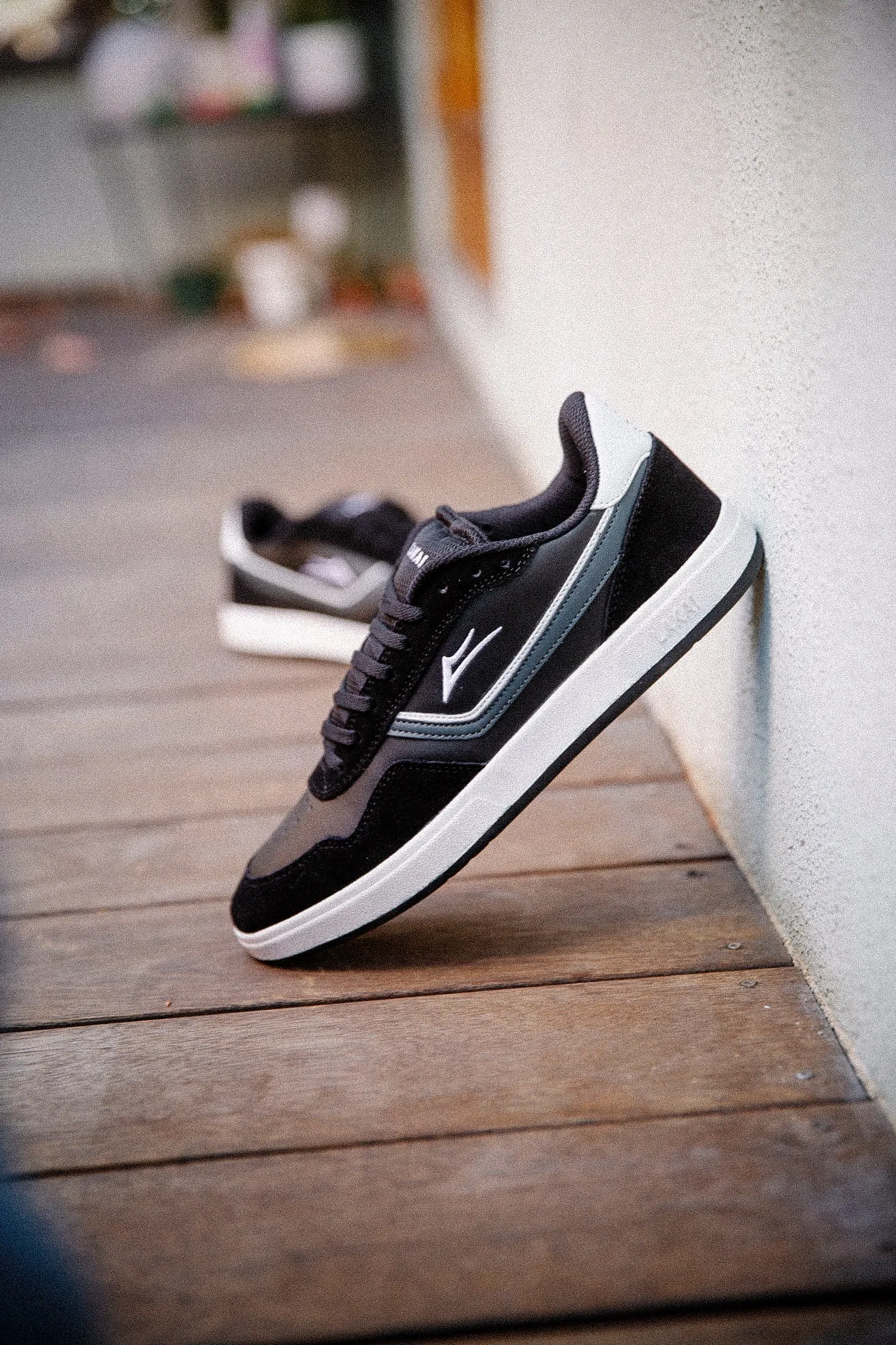 Terrace - Black Suede