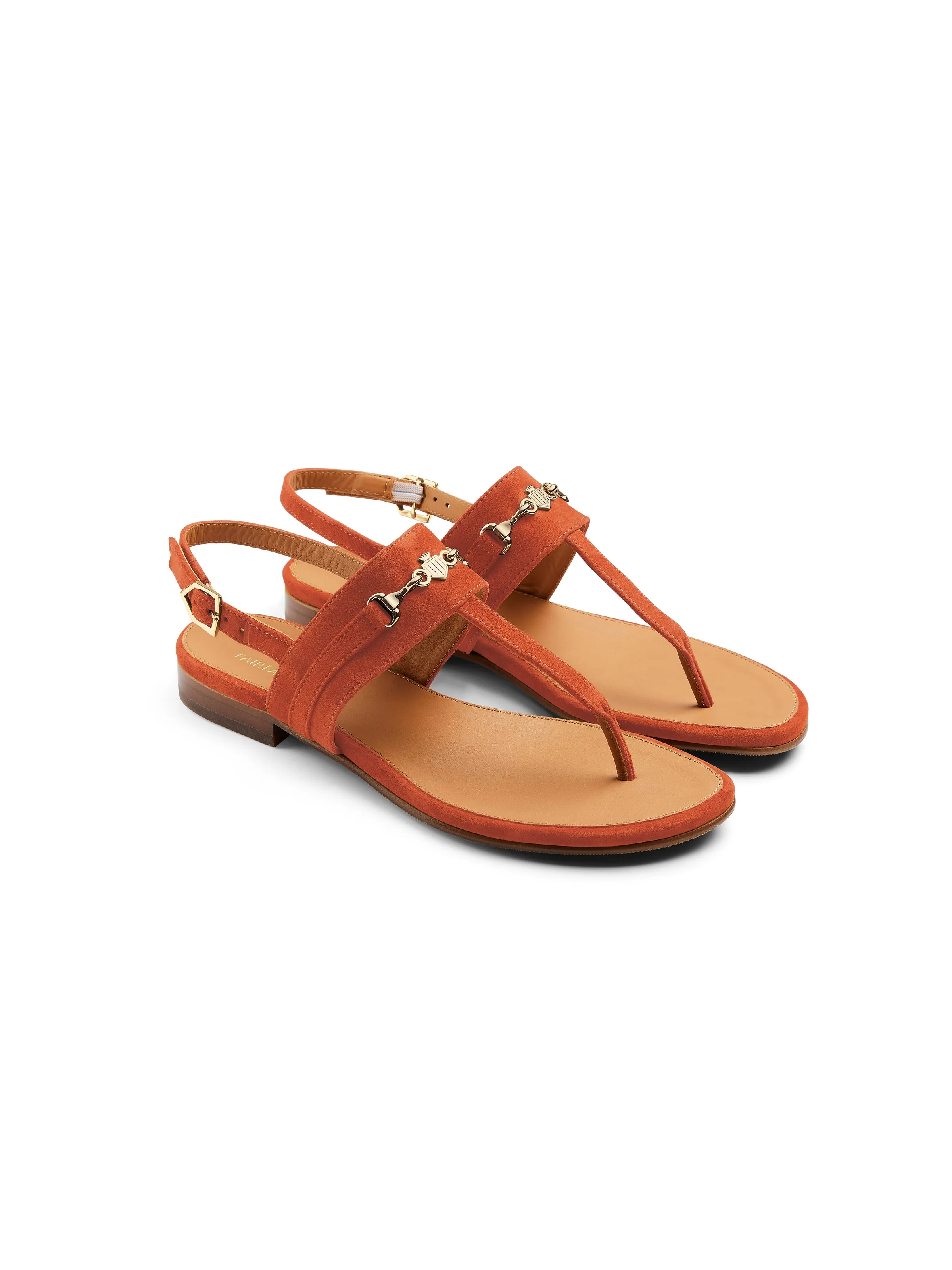 Thornham Sandal - Sunset Orange