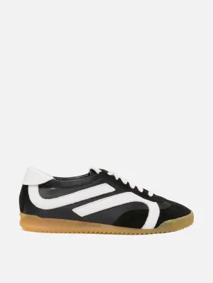 Track Sneakers in Black and White