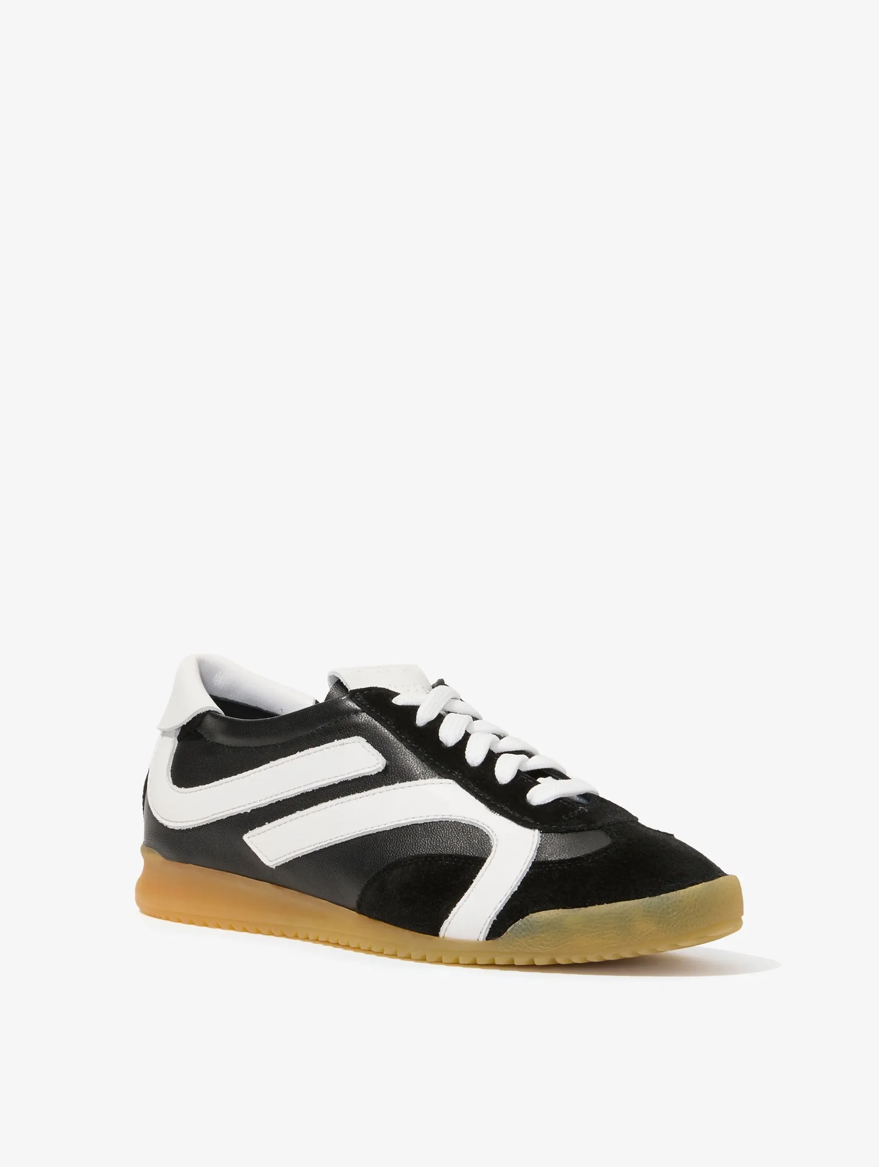 Track Sneakers in Black and White