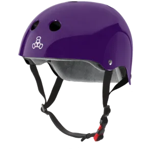 Triple8 THE Certified Sweatsaver Helmet - Purple Glossy
