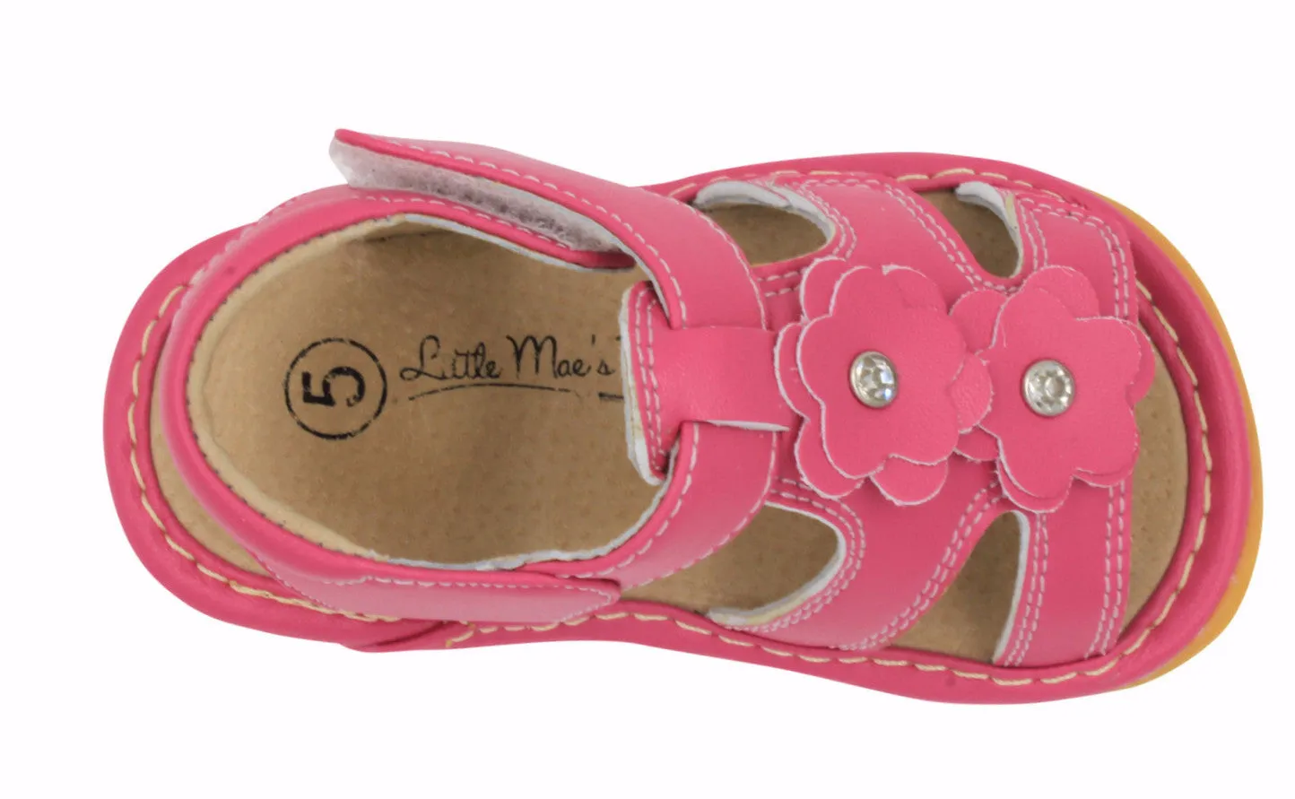 Two Flower Girl Squeaky Sandals
