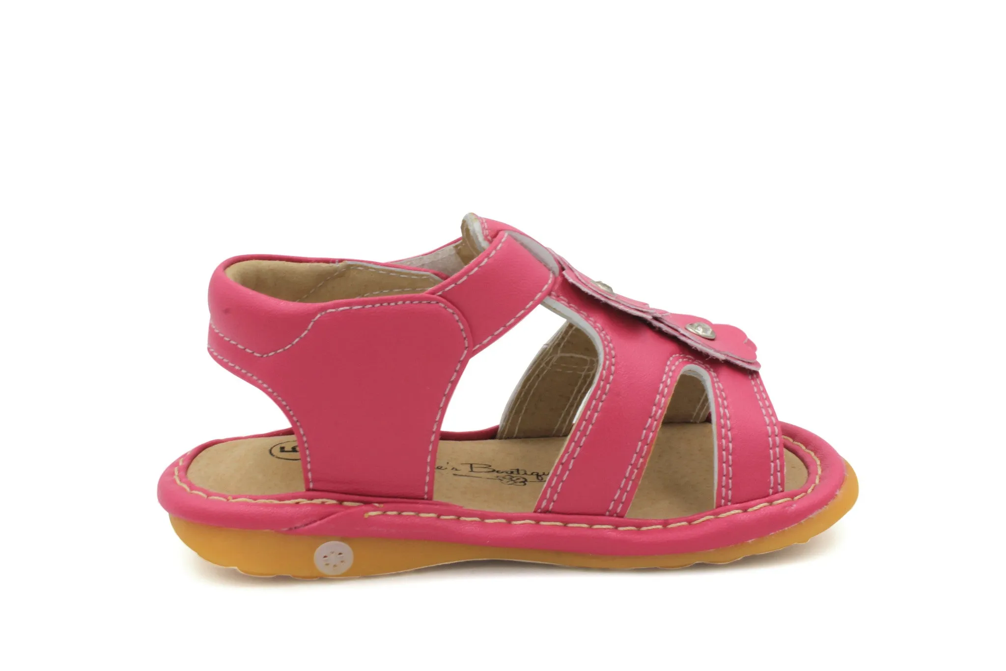 Two Flower Girl Squeaky Sandals