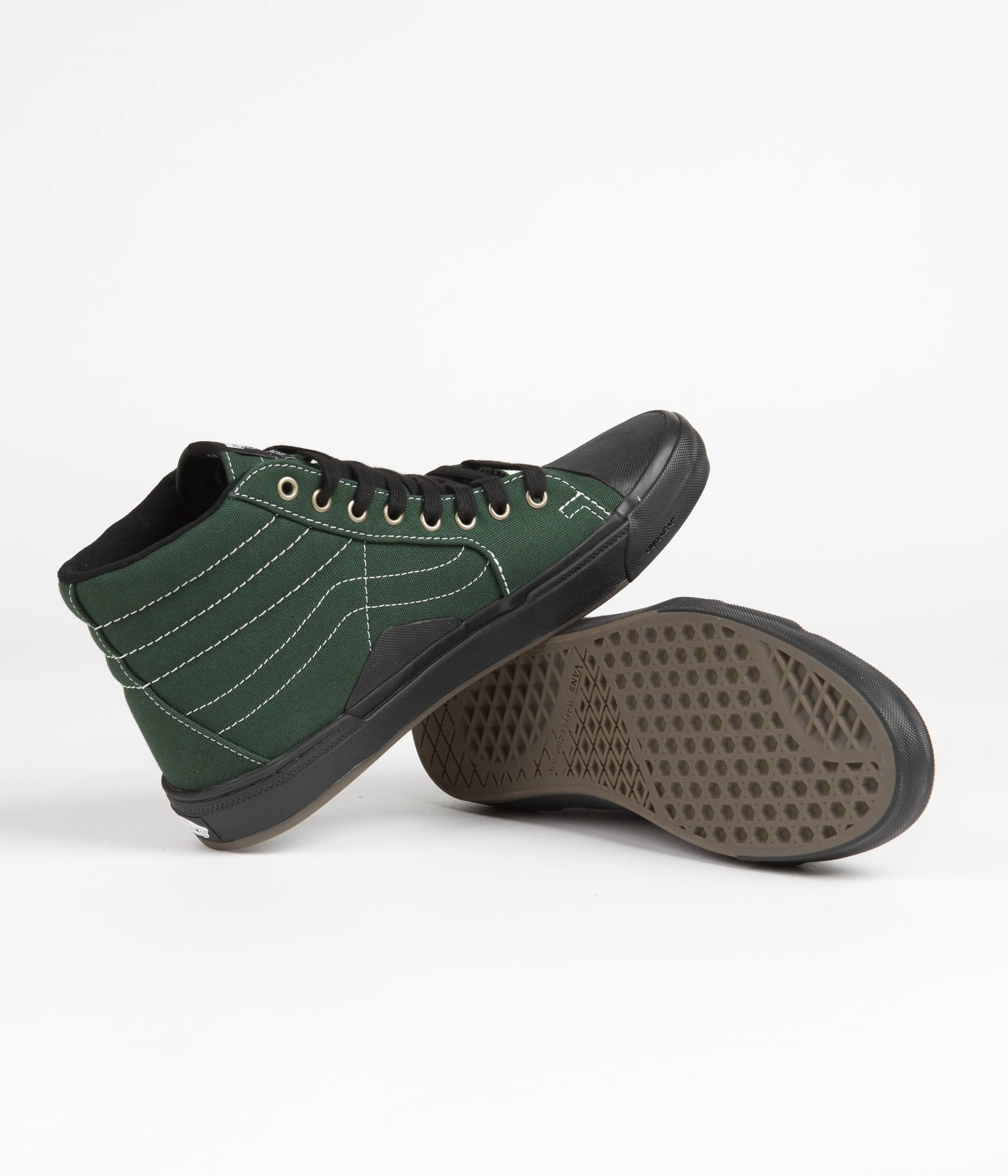 Vans BMX SK8-Hi 238 Shoes - (Dakota Roche) Green / Black