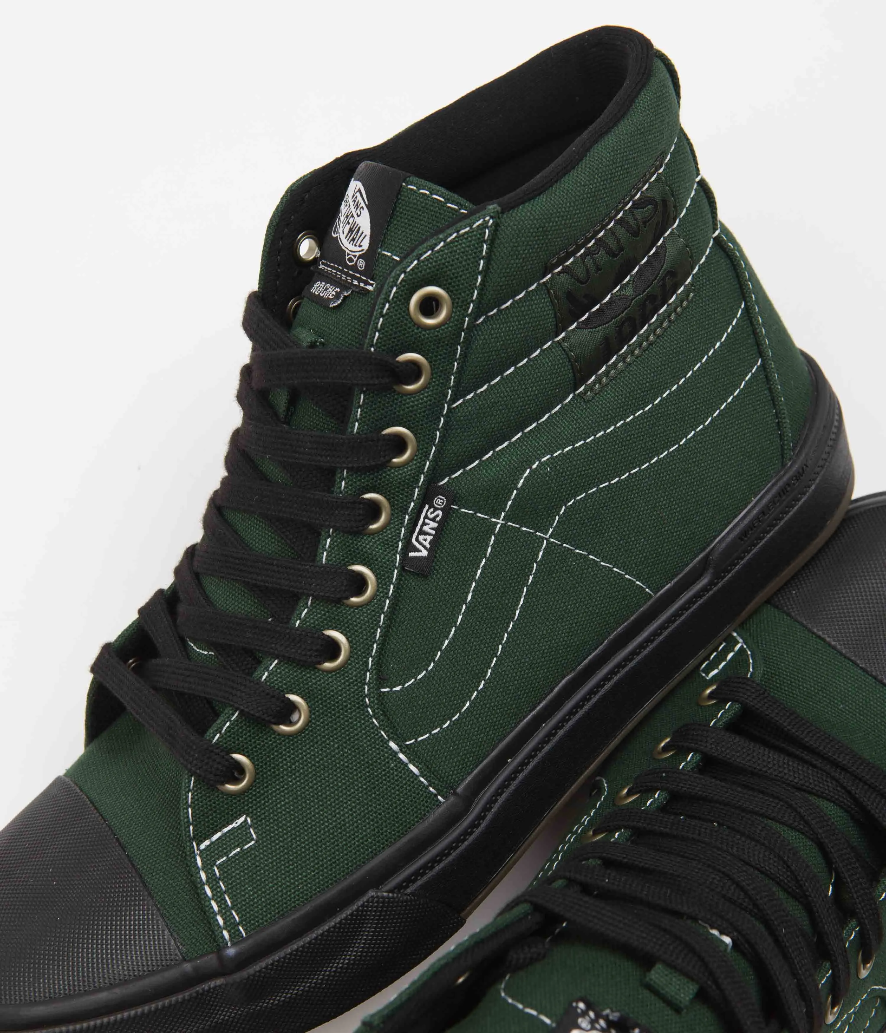 Vans BMX SK8-Hi 238 Shoes - (Dakota Roche) Green / Black
