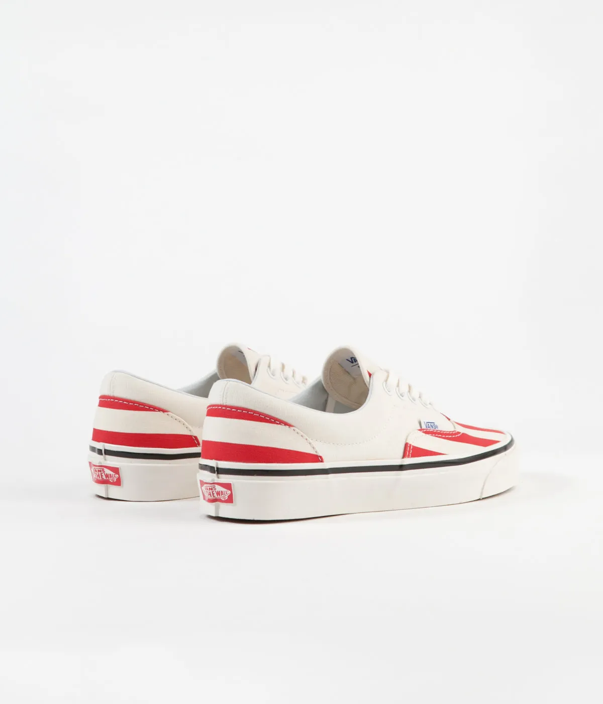 Vans Era 95 DX Anaheim Factory Shoes - OG White / OG Red / Big Stripes