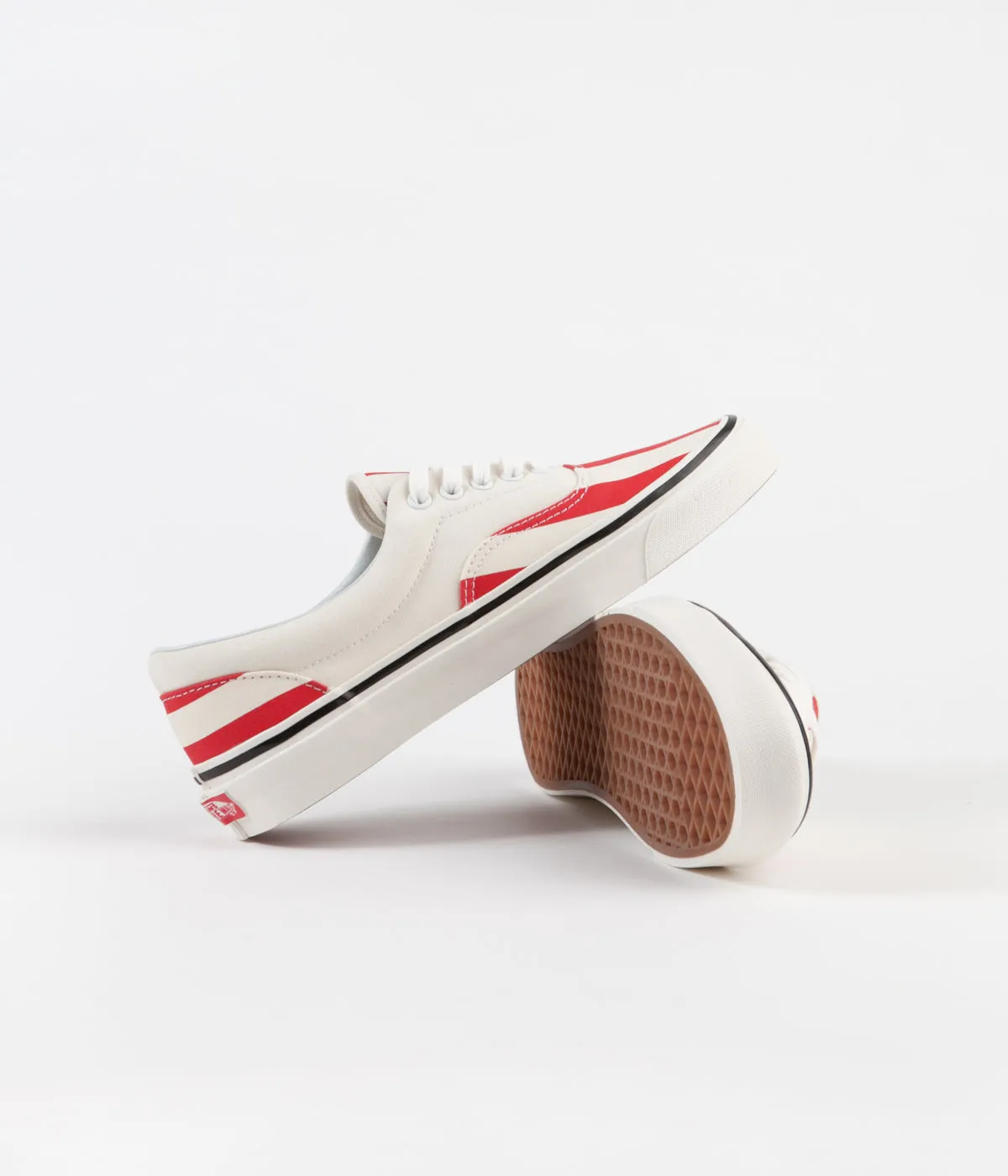 Vans Era 95 DX Anaheim Factory Shoes - OG White / OG Red / Big Stripes