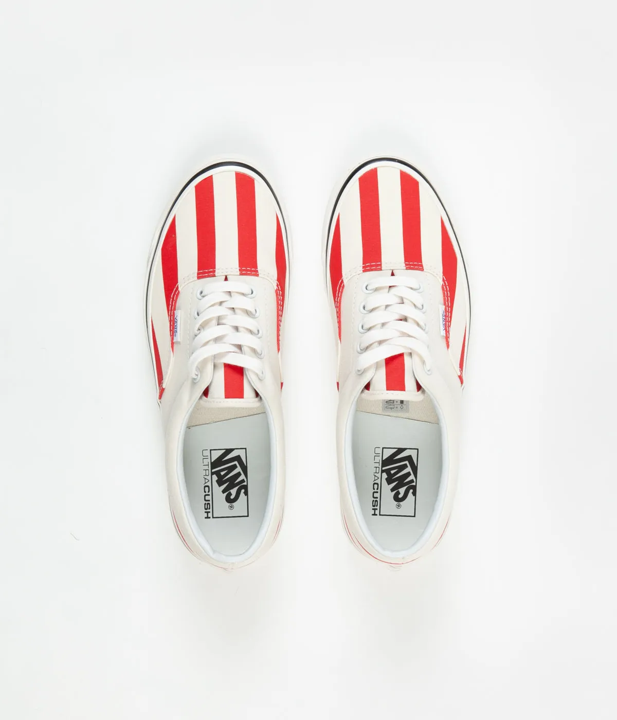 Vans Era 95 DX Anaheim Factory Shoes - OG White / OG Red / Big Stripes