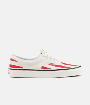 Vans Era 95 DX Anaheim Factory Shoes - OG White / OG Red / Big Stripes