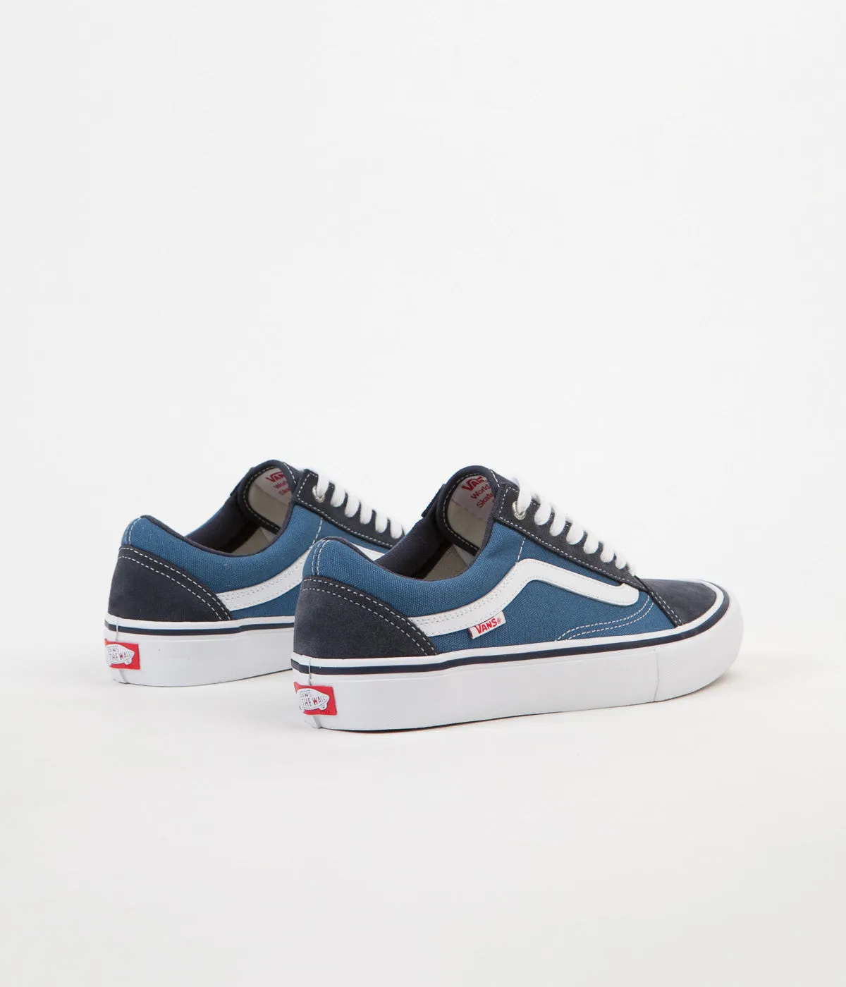 Vans Old Skool Pro Shoes - Navy / STV Navy / White