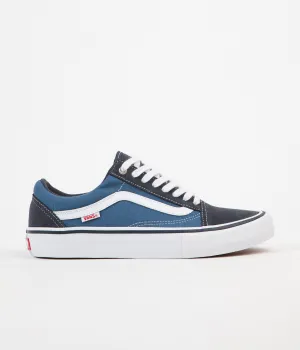 Vans Old Skool Pro Shoes - Navy / STV Navy / White