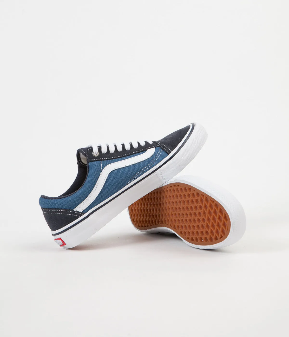 Vans Old Skool Pro Shoes - Navy / STV Navy / White
