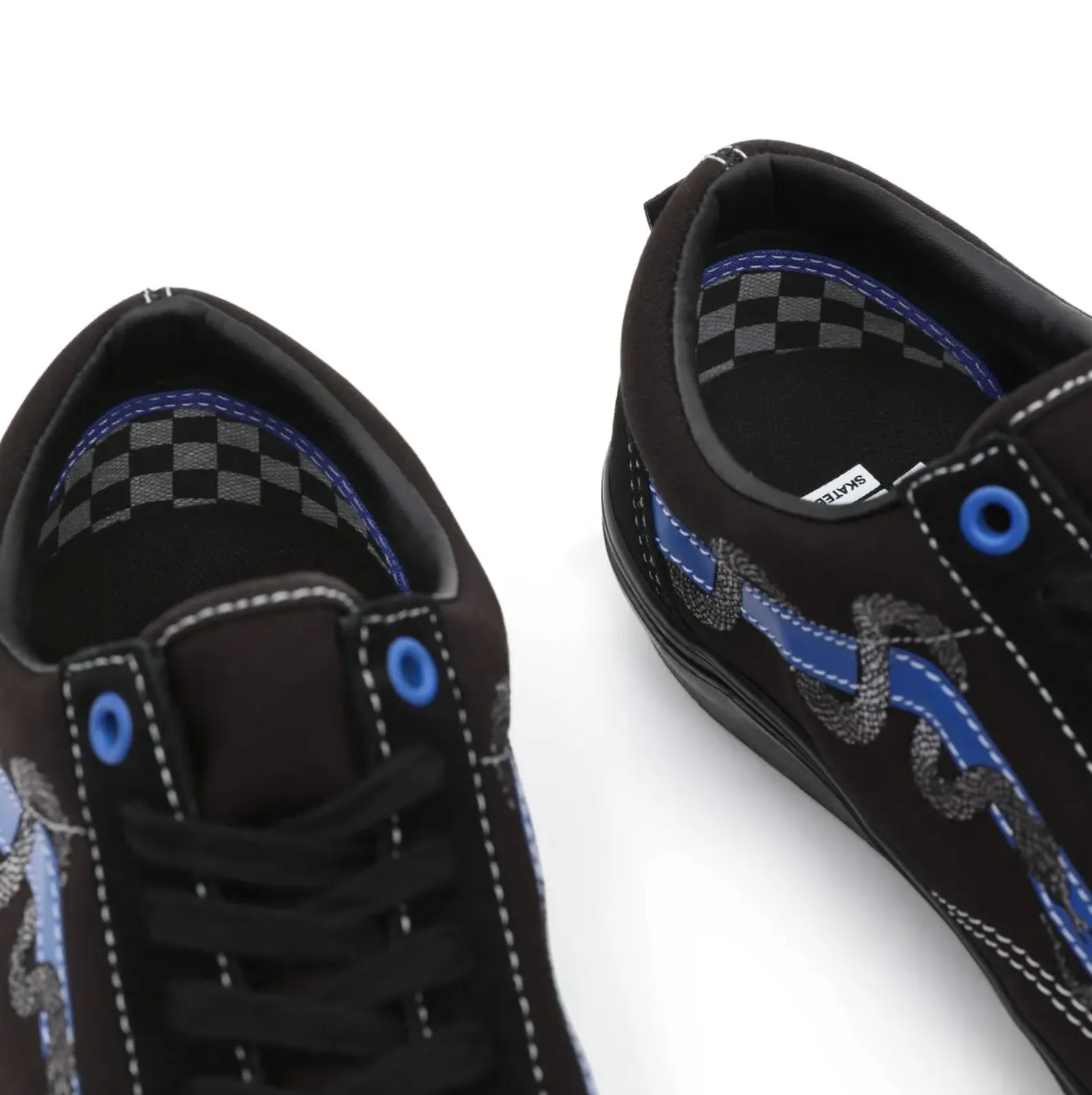 VANS SKATE BREANA GEERING OLD SKOOL BLUE / BLACK