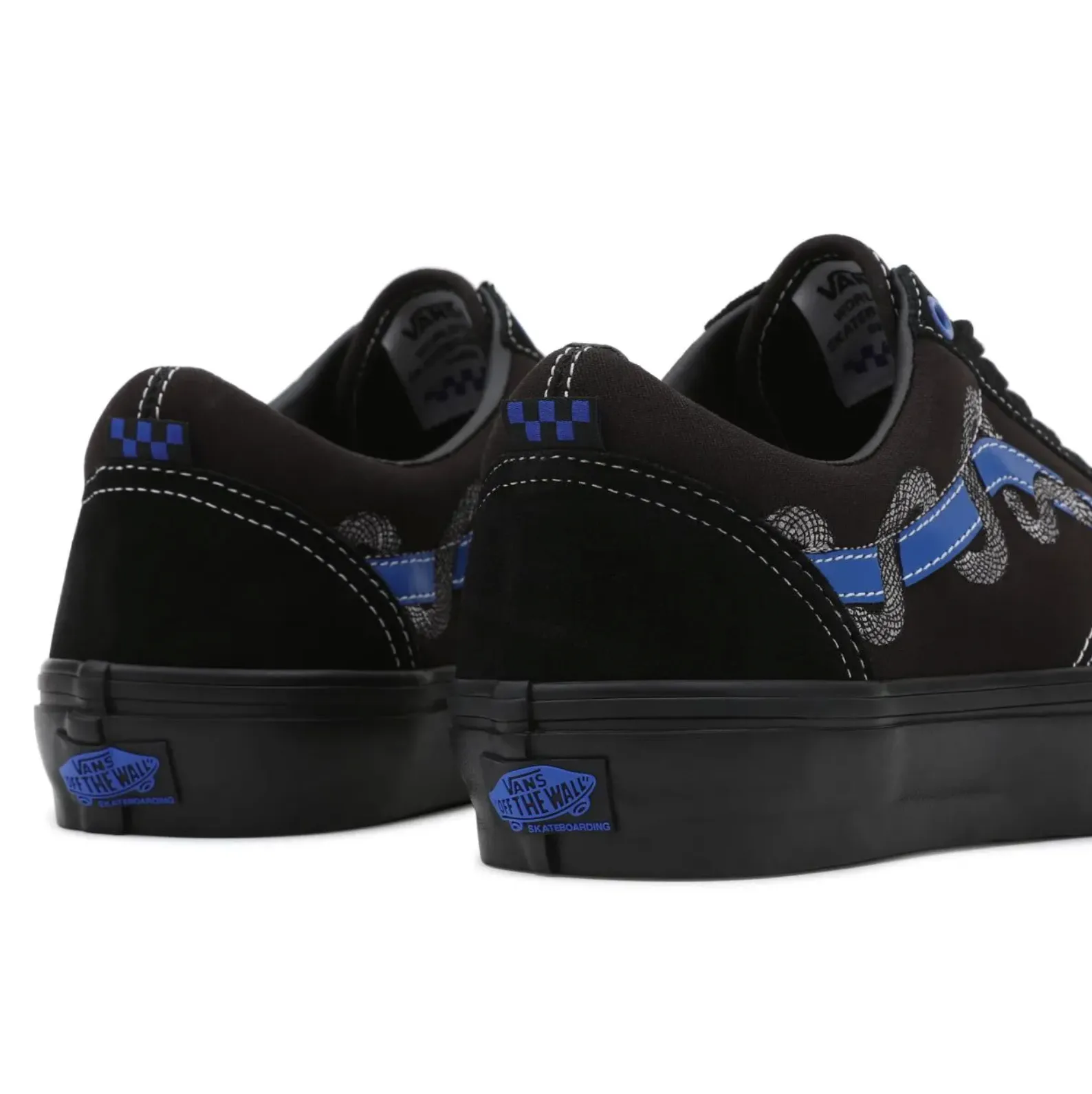 VANS SKATE BREANA GEERING OLD SKOOL BLUE / BLACK