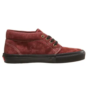 VANS SKATE CHUKKA DARK RED / BLACK