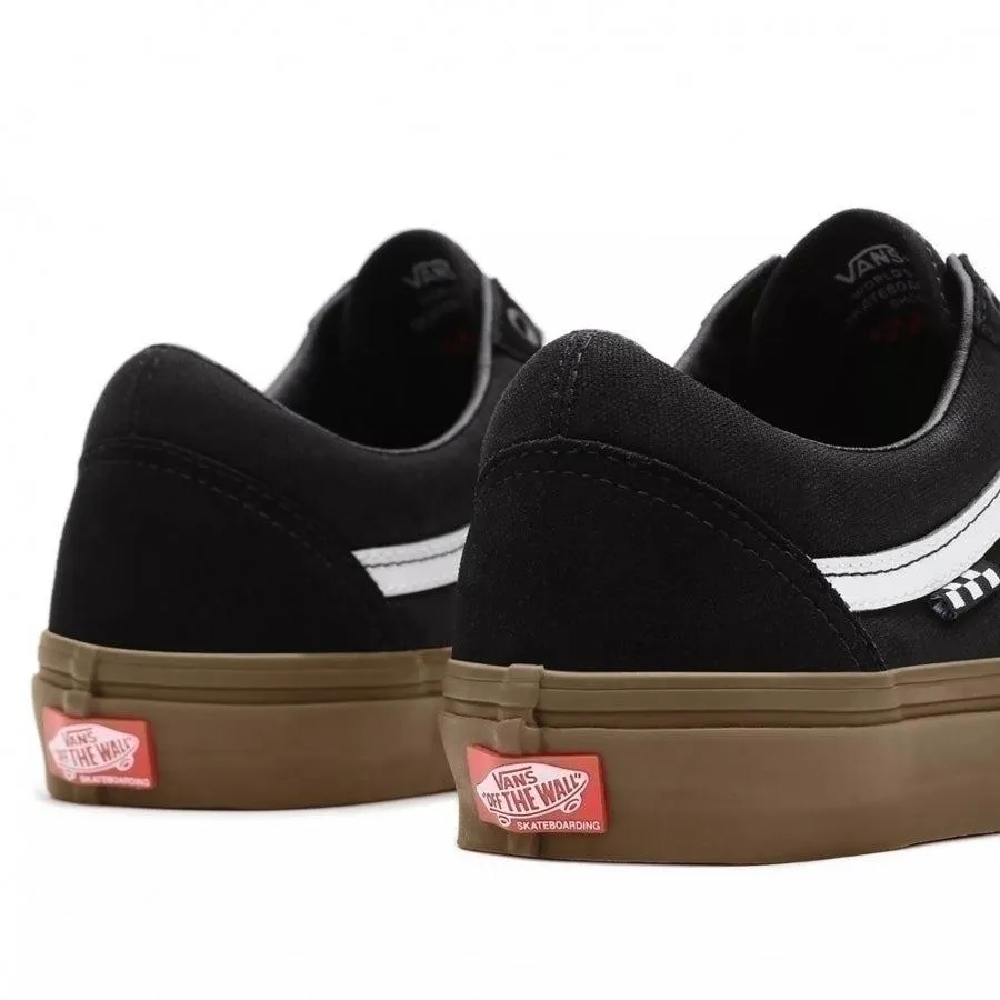 Vans Skate Classic Old Skool Pro Shoes - Black/Gum