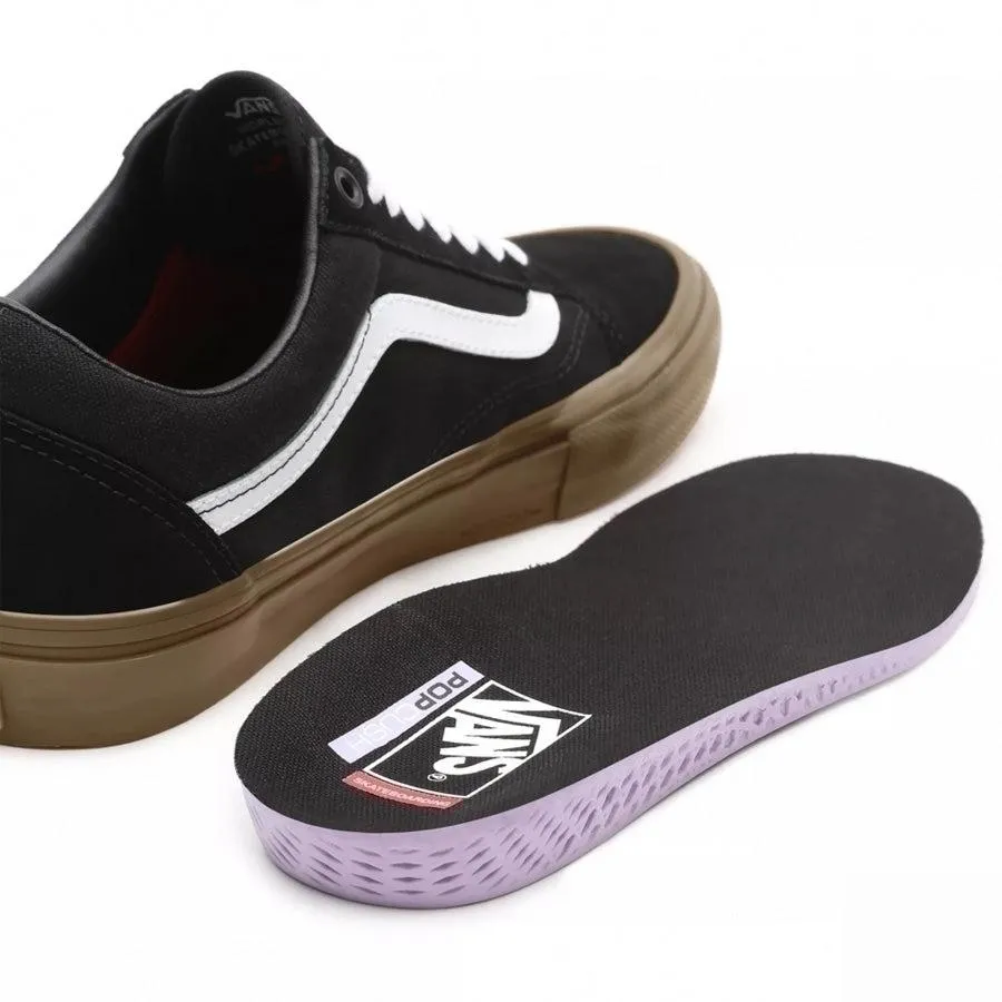 Vans Skate Classic Old Skool Pro Shoes - Black/Gum