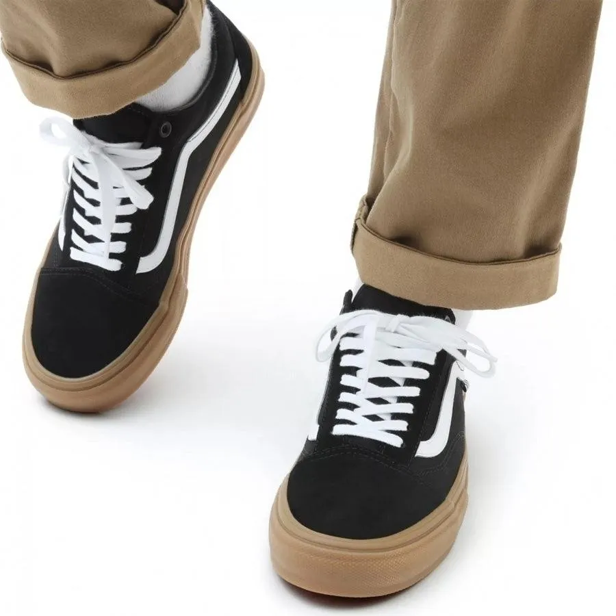 Vans Skate Classic Old Skool Pro Shoes - Black/Gum