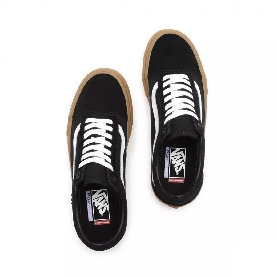 Vans Skate Classic Old Skool Pro Shoes - Black/Gum
