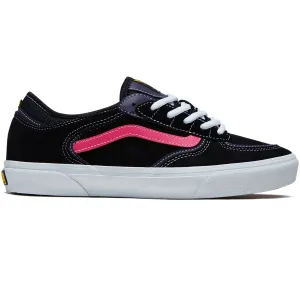 Vans Skate Rowley Shoes - Black/Pink