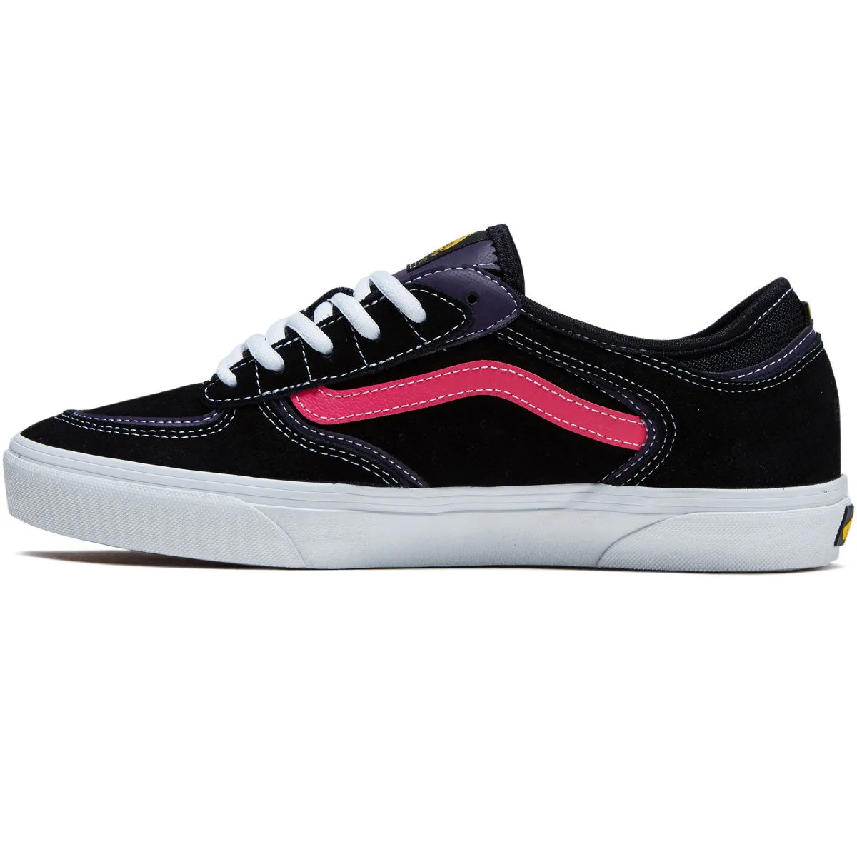 Vans Skate Rowley Shoes - Black/Pink