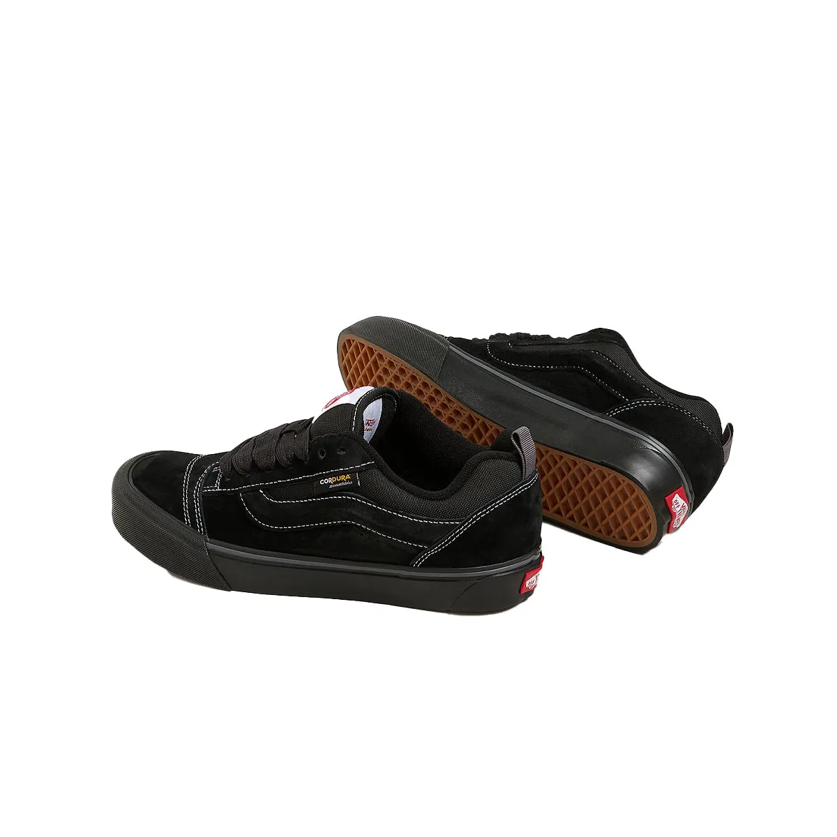 Vans Unisex Knu Skool Skateboarding Shoes VN000CRPBMA Cordura Mix Black