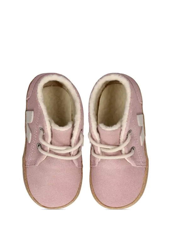 Veja   Suede pre-walker shoes 