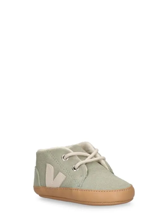 Veja   Suede pre-walker shoes 