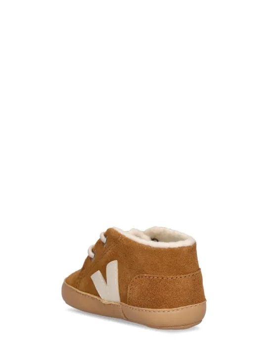 Veja   Suede pre-walker shoes 