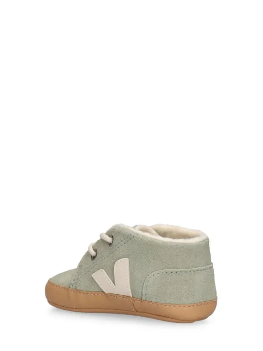 Veja   Suede pre-walker shoes 