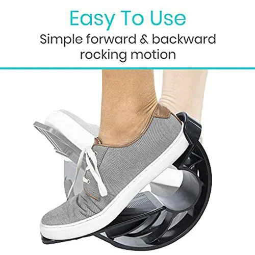 Vive Health Adjustable Foot Rocker - Black