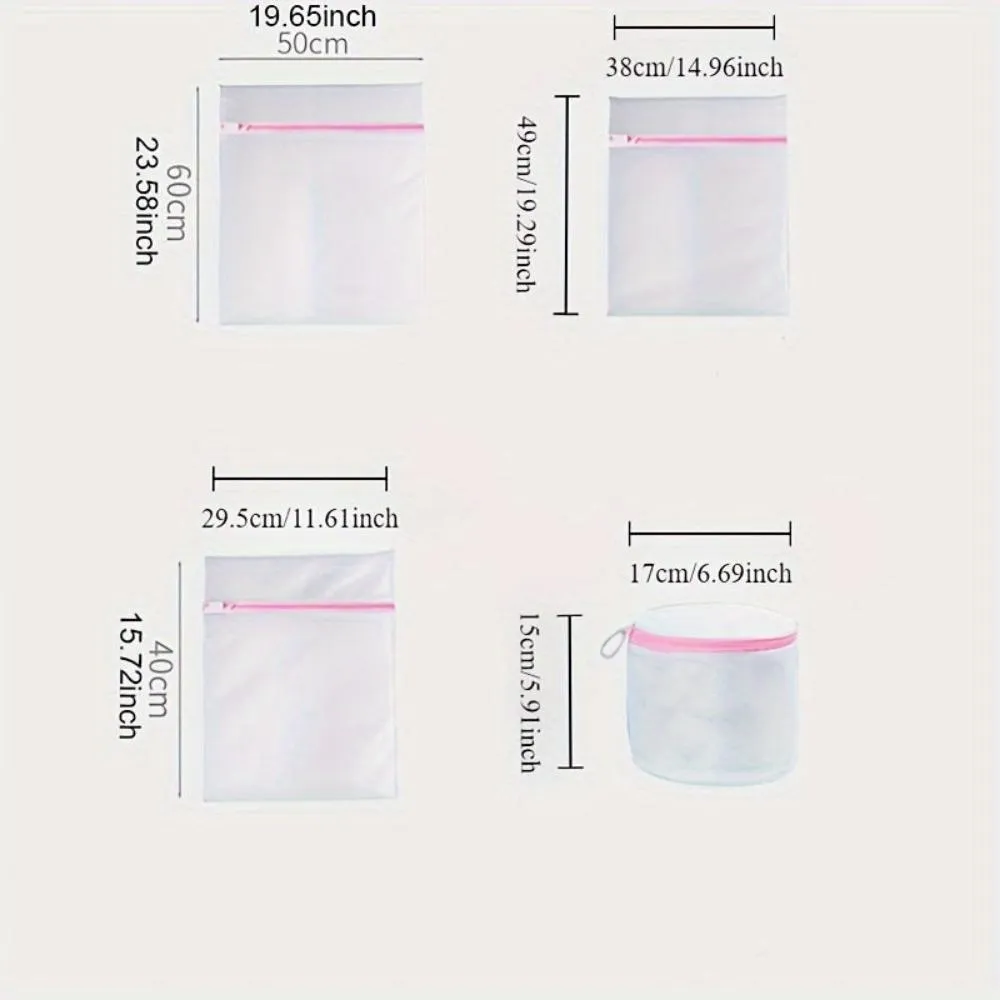 washmachine wash bags mesh laundry clothing protection multi purpose ✈️ free.shipping