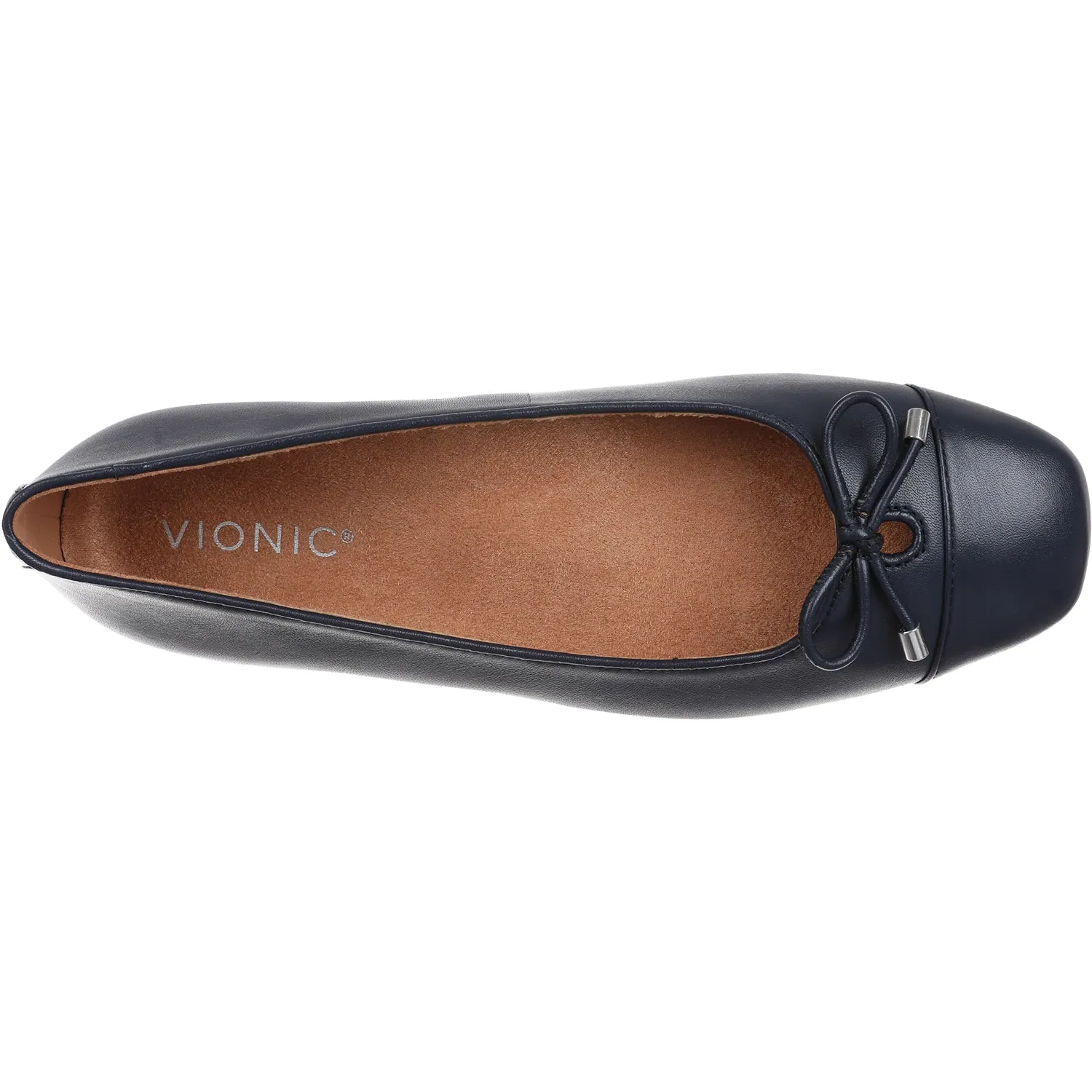 Women's Vionic Klara Navy Leather